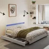 HOME DELUXE - LED Bett NUBE - Weiß, 270 x 200 cm - inkl. Produktbild-Vorschau 3