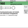 Reyher  Sechskantschrauben DIN 960 8.8 M 20x1,5x100 vz (25 Produktbild-Vorschau 1