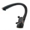 A close-up studio shot of a black and bronze faucet against a white background. Anteprima dell’immagine prodotto