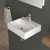 alpenberger Aufsatzwaschbecken Keramik Eckig 43x36x14 cm Produktbild-Vorschau 3