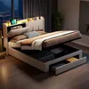UnboxG Polsterbett 140 x 200 cm mit LED-Beleuchtung, Produktbild-Vorschau 3
