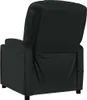 The back view of a black recliner chair. Náhľad obrázku produktu