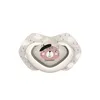 A pacifier with a cat design on a white background. Produktbild-Vorschau