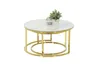 2er Set Couchtisch/Beistelltisch Joel - Rund - Sintered Produktbild-Vorschau 4