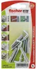Fischer 4x Universaldübel UX 6x35 WH mit Winkelhaken - Produktbild-Vorschau 1