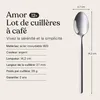 Deleca Amor Teelöffel 12 Stück, Edelstahl Kaffeelöffel und Produktbild-Vorschau 9