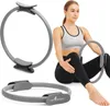 Pilates kruh s dvojitou rukojetí 38 cm trénink břišních Náhled obrázku produktu 6