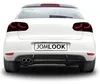 Heckdiffusor Diffusor Stoßstange Hinten Sport Look für VW Golf 6 VI nicht GTI R – Produktansicht 2 Produktbild-Vorschau