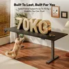 SANODESK QS1 Scrivania regolabile in altezza 200x80 cm Anteprima dell’immagine prodotto 5