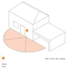 STEINEL IS 180, Wand, Draußen, Weiß, IP54, 1000 Lux, 5 - Produktbild-Vorschau 6