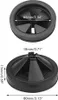 2 Pack Garbage Disposal Splash Guard EPDM Gumová přepážka Náhled obrázku produktu 1