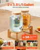 VEVOR Getränkespender (2 x 3,8 L) für Partys Saftspender Produktbild-Vorschau 2