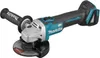 A cordless angle grinder is shown against a white background. Produktbild-Vorschau