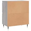 The Living Store Sideboards 3 Stk. Grau Sonoma Produktbild-Vorschau 9