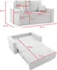 Sofa AIKIDO 150x85 - mit schlaffunktion - Farben zur Produktbild-Vorschau 6