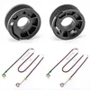 2X Fensterheber Reparatursatz Seilzug Rolle Set Vorne L + R Produktbild-Vorschau 2
