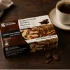 Kandylas Halva Schokolade 400 g mit Schokoladenstücken und Kaffeetasse Produktbild-Vorschau