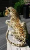 Leopard XL Plüschtier 90 cm Braun Kuscheltiere Produktbild-Vorschau 2