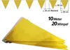 Goodymax® Wimpelkette 10 m Gold Produktbild-Vorschau 3