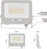 LED reflektor GLARO 30W, bílý, IP65, 3000 lm, neutrální bílá Náhled obrázku produktu
