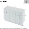 MODFU Esszimmerschrank（120*40*75CM）Küchenschränke  Produktbild-Vorschau 7