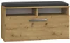 Topeshop RIVA SZAFKA ARTISAN, Zavřené, Dub, Dřevotřískové Náhled obrázku produktu 5