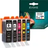 A set of printer ink cartridges and their packaging. Anteprima dell’immagine prodotto
