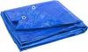 A folded blue tarp is shown against a white background. Náhľad obrázku produktu