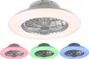 LED Deckenventilator STRALSUND Ø50cm Silber RGB Farbwechsel Produktbild-Vorschau 5