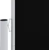 vidaXL Seitenmarkise Ausziehbar Schwarz 180x1000 cm Produktbild-Vorschau 3