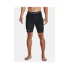 Under Armour Men's HeatGear Pocket Long Shorts Black/White Náhled obrázku produktu 3