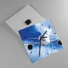 Wanduhr - Quadrat - Glasuhr - Luftfahrt Flugzeug Flug - Produktbild-Vorschau 2