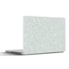MuchoWow® Laptop Aufkleber Sticker Cover Netzwerk - Dreieck Produktbild-Vorschau 1