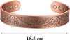 Magnetische Kupferarmbänder, Manschettenarmreif, Produktbild-Vorschau 4