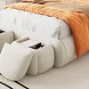 MODFU Kinderbett Polsterbett 90×200 mit warmfarbene LED, Produktbild-Vorschau 10