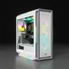 CORSAIR Geh iCUE 5000T RGB (Tempered Glass) White Produktbild-Vorschau 2