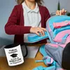 Doktorhut Prüfung bestanden Kaffeebecher in schwarz mit Produktbild-Vorschau 3