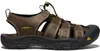 A single brown KEEN sandal is shown against a white background. Produktbild-Vorschau