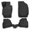 2009-2017 Tapis de sol VW Polo TPE noir 4 pièces Voir les images du produit 16