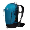 A blue and black backpack shown from the side against a white background. Náhled obrázku produktu