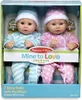 Panenky Melissa & Doug dvojata Luke & Lucy - panenky pro Náhled obrázku produktu 2