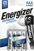 1x4 ENERGIZER Ultimate Lithium Micro AAA LR 03 1,5V Produktbild-Vorschau 26
