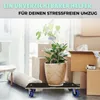 HAGO24 Transportroller 60 x 80 cm Mit Feststellbremse 800 Produktbild-Vorschau 3