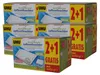 A product shot of multiple boxes of UHU Luftentfeuchter Nachfüllbeutel. Produktbild-Vorschau