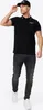 Herren Poloshirt schmale Passform CAUSTON Black XXL Produktbild-Vorschau 3