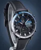 Casio EDIFICE Classic Solar Powered Chronograph Nighttime Voir les images du produit 3
