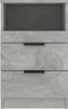 VidaXL 811240, Kolor betonu, Drewno, 400 mm, 360 mm, 650 Podgląd zdjęcia produktu 4