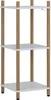 Półka narożna Vicco Bivio Biały/sosna 30 x 72 cm 3 półki, Podgląd zdjęcia produktu 1