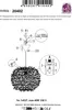 Instructional diagram for a pendant light fixture. Produktbild-Vorschau