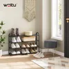 WOLTU Schuhregal Schuhablage, Ständer 4 Schicht für 16 Produktbild-Vorschau 2